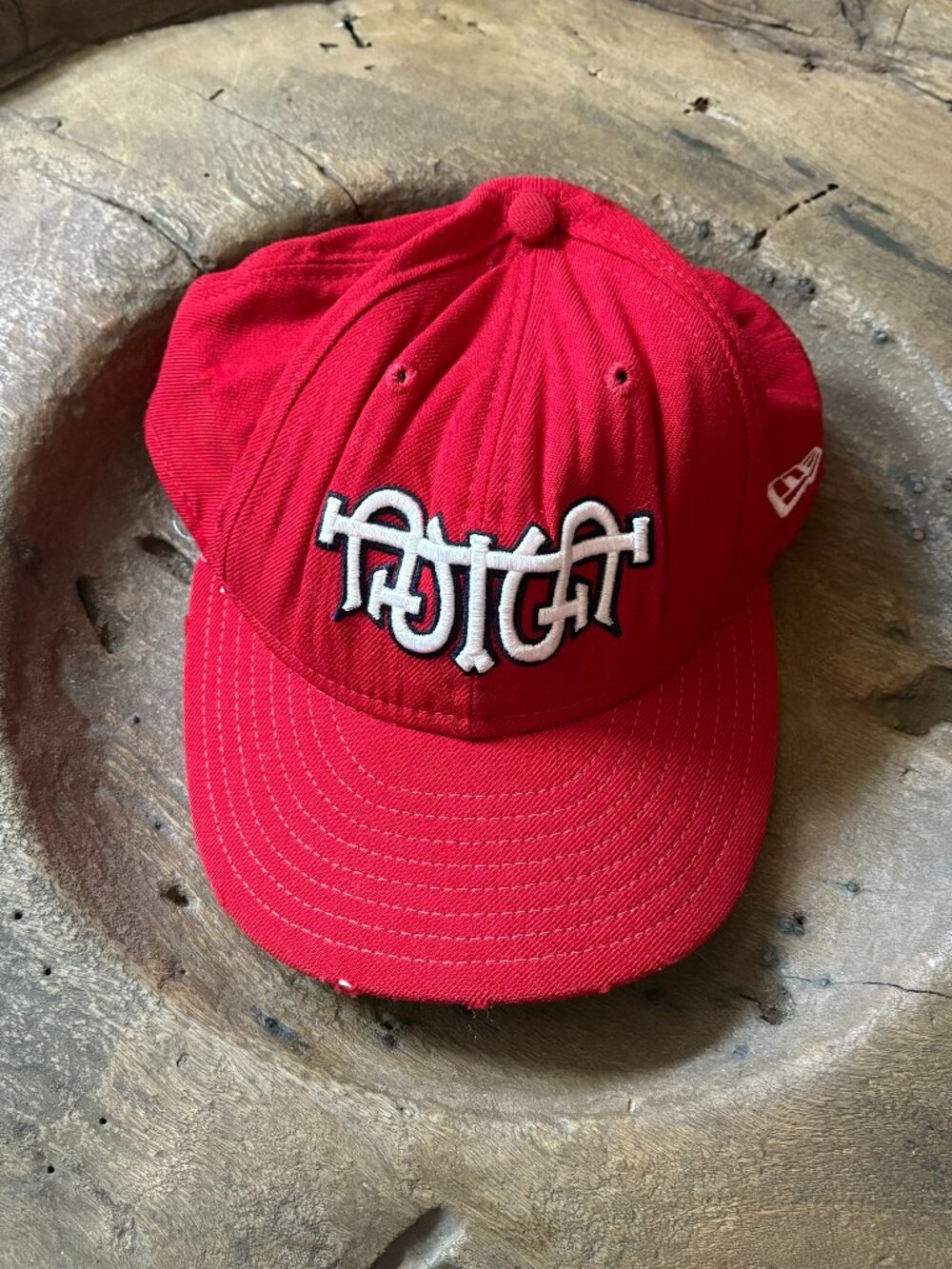 Vintage New Era 59Fifty red wool fitted St. Louis Cardinals baseball cap 7 3/8